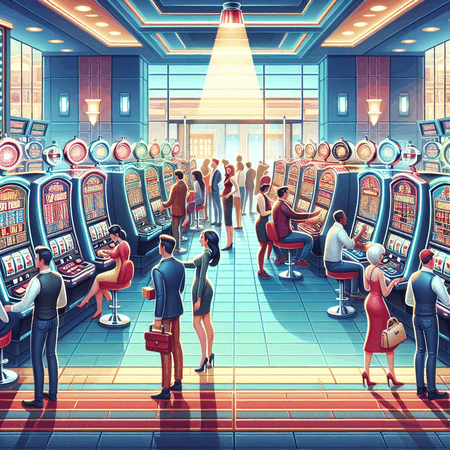Login process illustration